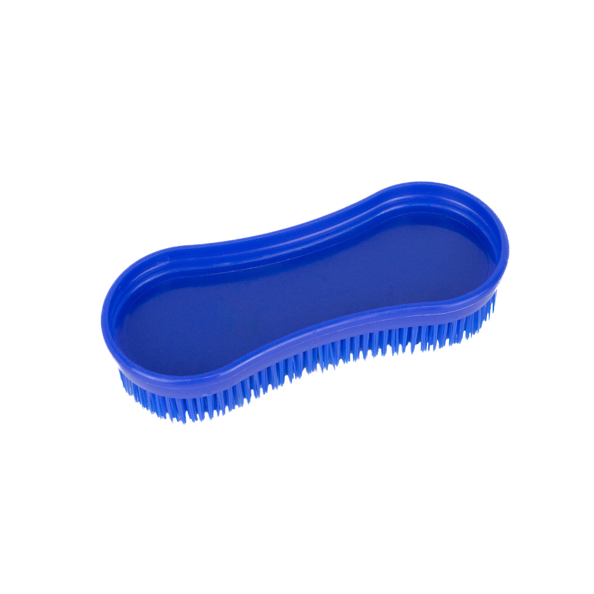 GS Equestrian & Country Plastic Grooming Brush #colour_blue