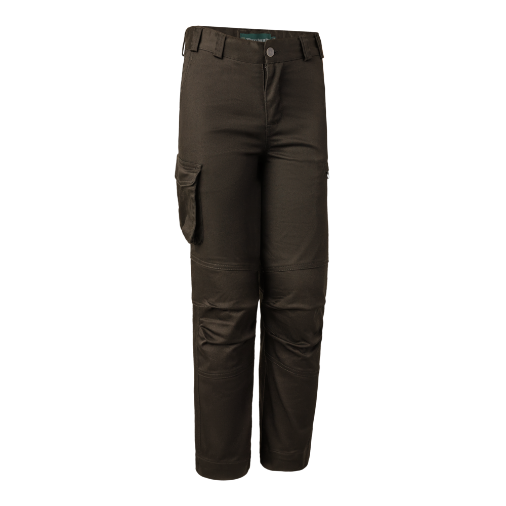 Deerhunter Youth Traveler Trousers #colour_chestnut-brown