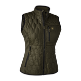 Deerhunter Women's Mossdale Quilted Waistcoat #colour_forest-green