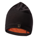 Deerhunter Unisex Quinn Merino Beanie #colour_black-oak