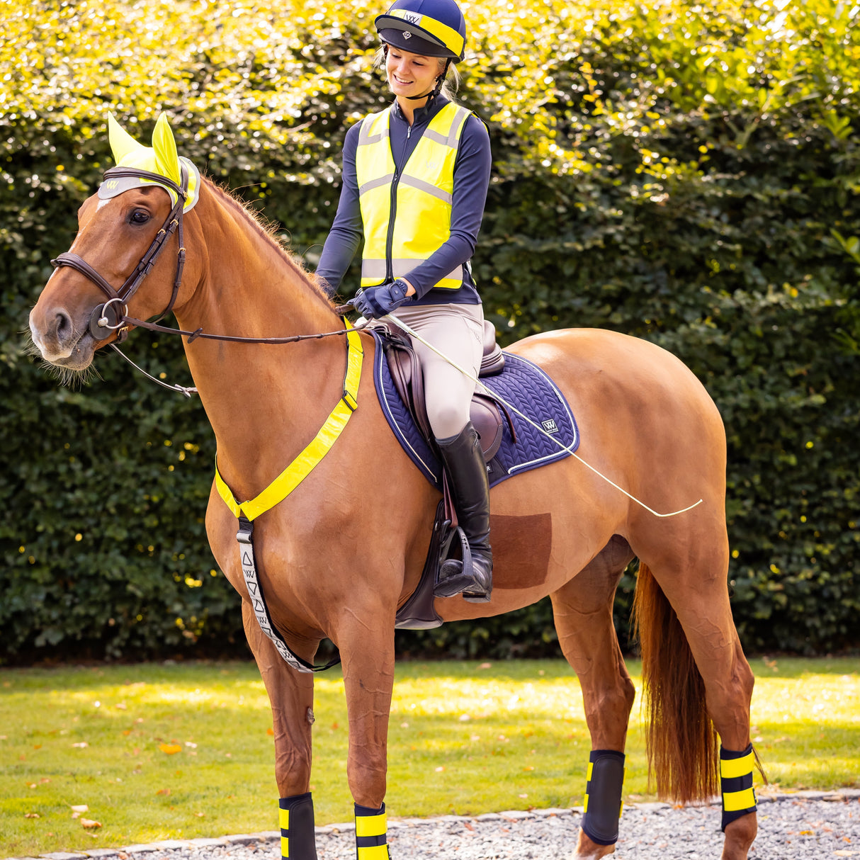 Woof Wear Hi Vis Neck Band #colour_yellow