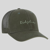 Ridgeline Signature Trucker Cap #colour_deep-forest