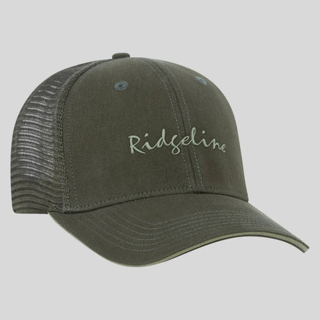 Ridgeline Signature Trucker Cap #colour_deep-forest