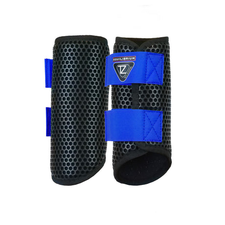Equilibrium Tri Zone Brushing Boots #colour_black-royal-blue