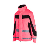 Equisafety Children's Winter Inverno Riding Jacket #colour_pink