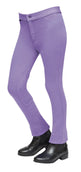 Mackey Equisential Children's Cotton Jodhpurs #colour_purple