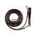 Equestro Leather Draw Reins #colour_black