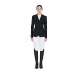 Equestro Women's Four Button Competition Jacket Anatomical Cut