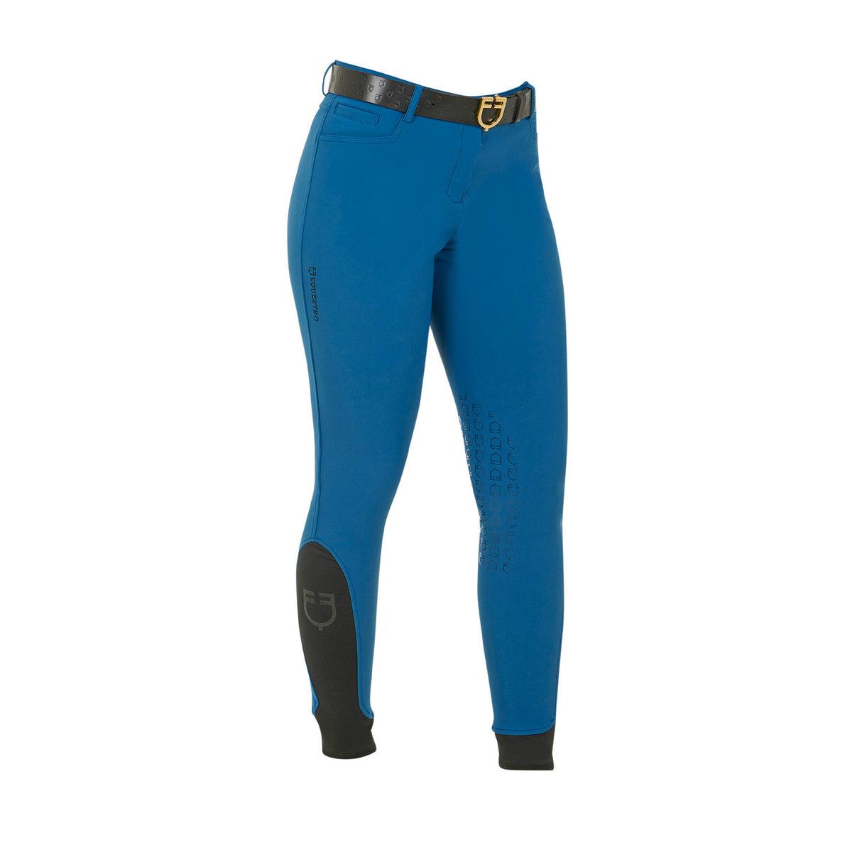 Women's slim fit grip breeches with logo