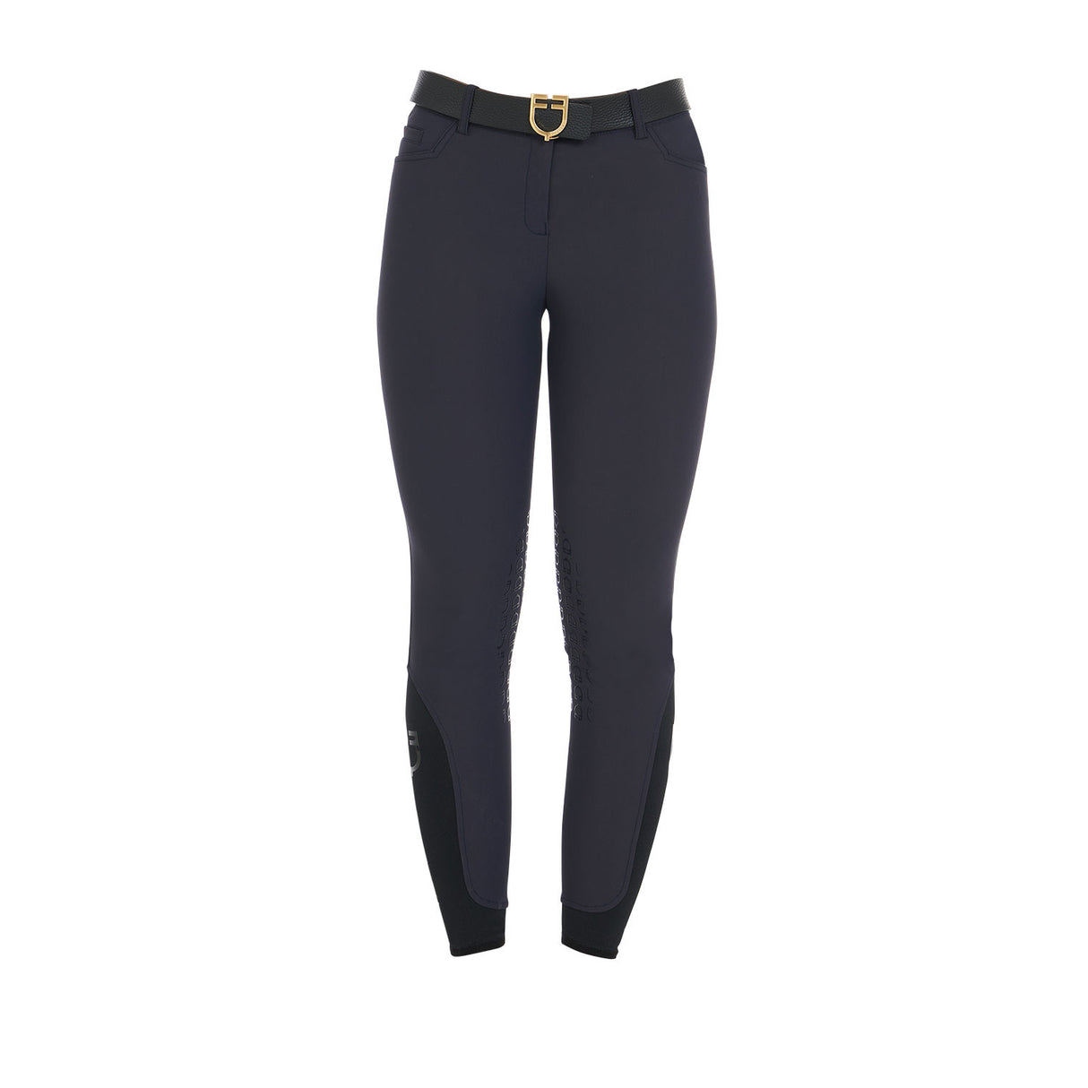 Women's slim fit grip breeches with logo