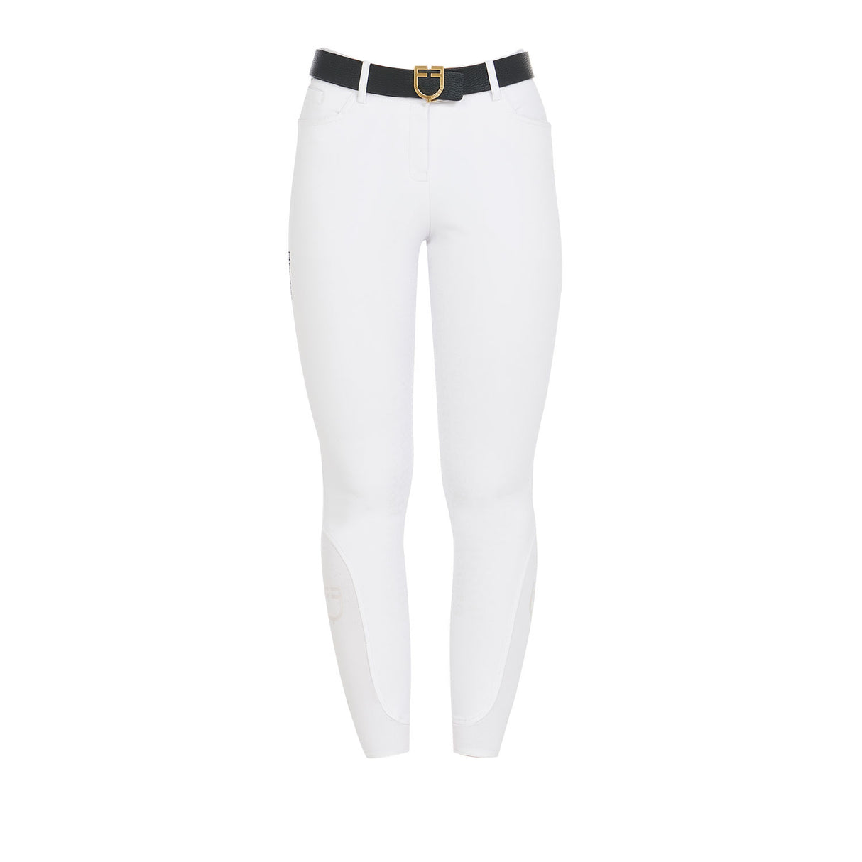 Women's slim fit grip breeches with logo