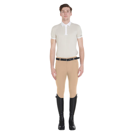 Men's slim fit full grip breeches