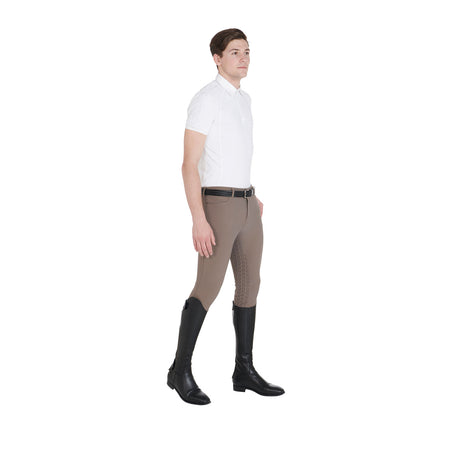 Men's slim fit full grip breeches
