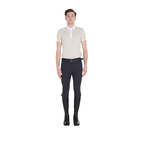 Men's slim fit full grip breeches