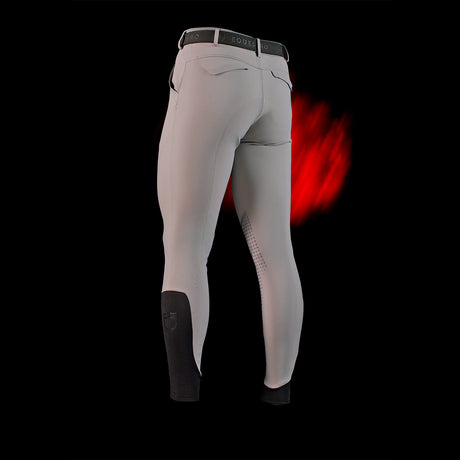 Equestro Equestro Ridertechnology Men's Slim Fit Breeches Heat-Sealed Seams
