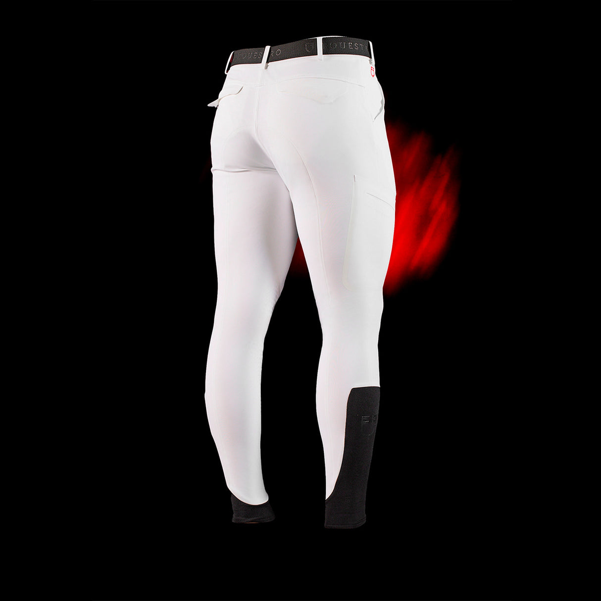 Equestro Equestro Ridertechnology Men's Slim Fit Breeches Heat-Sealed Seams