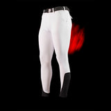 Equestro Equestro Ridertechnology Men's Slim Fit Breeches Heat-Sealed Seams