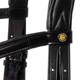 ANATOMIC LEATHER BRIDLE BLACK FITTING