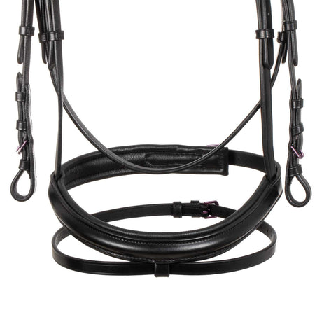 ANATOMIC LEATHER BRIDLE BLACK FITTING