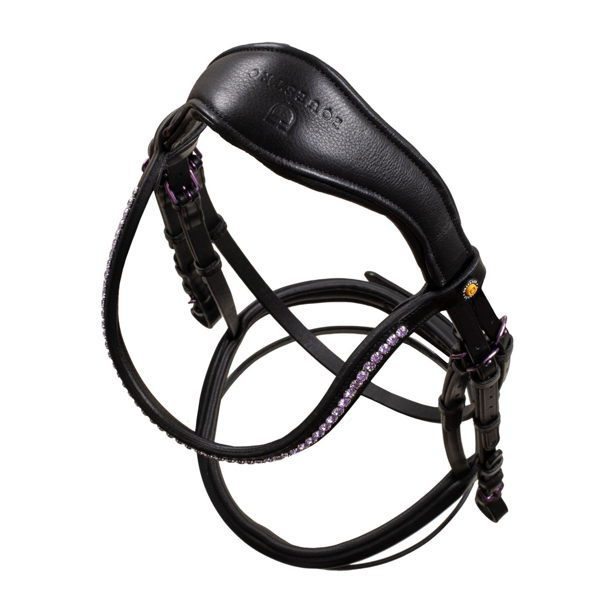 ANATOMIC LEATHER BRIDLE BLACK FITTING
