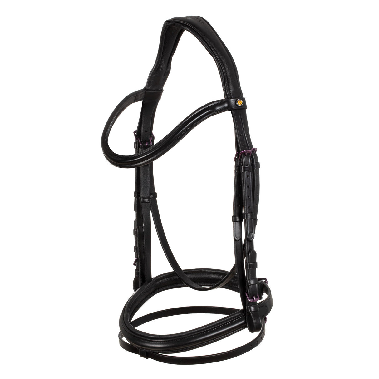 ANATOMIC LEATHER BRIDLE BLACK FITTING