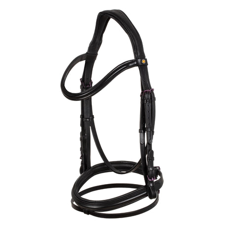 ANATOMIC LEATHER BRIDLE BLACK FITTING