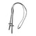 Leather Reins with Webbing Strap