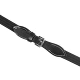Leather Reins with Webbing Strap