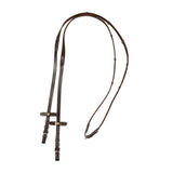 Leather Reins with Webbing Strap