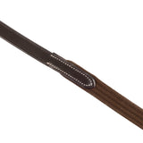 Leather Reins with Webbing Strap