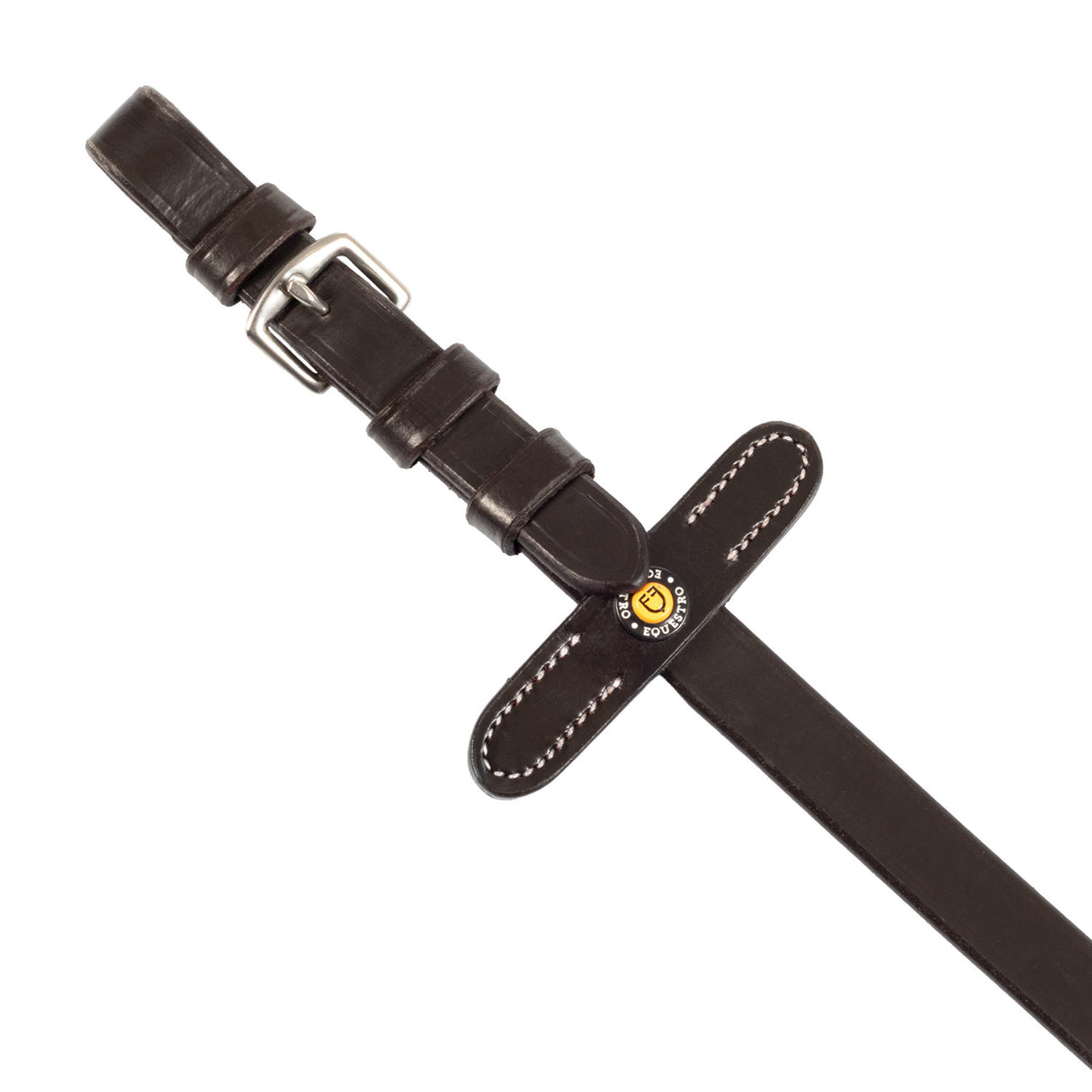 Leather Reins with Webbing Strap