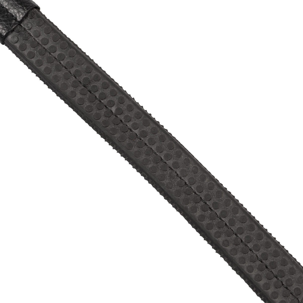 Leather bridle with black clincher