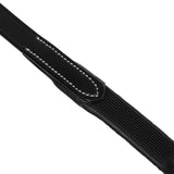 Leather solid grip reins with stoppers