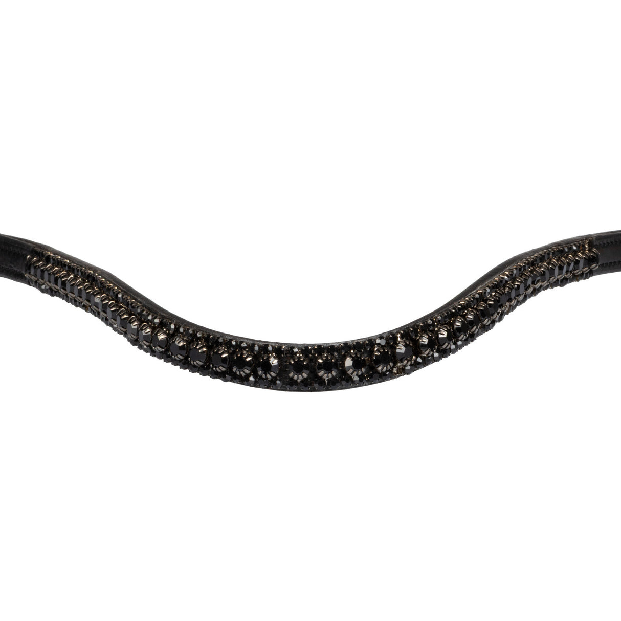 Triple Crystal Row Browband