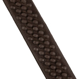 Leather reins with rubber grip
