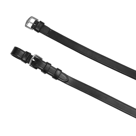 English leather reins with stainless steel handles and buckles