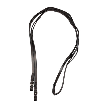 English leather reins with stainless steel handles and buckles