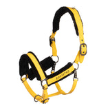 Polypropylene halter with faux sheepskin padding