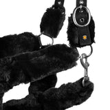 Polypropilene halter with faux sheepskin coating