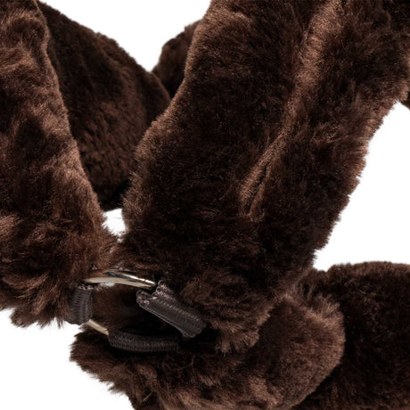 Polypropilene halter with faux sheepskin coating