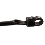 Tubular leather pelham strap