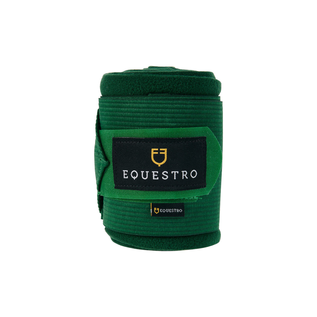 Breathable fleece bandages with elastic