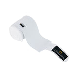Breathable fleece bandages with elastic