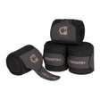 Fleece bandages with rhinestone logo