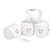 Fleece bandages with rhinestone logo
