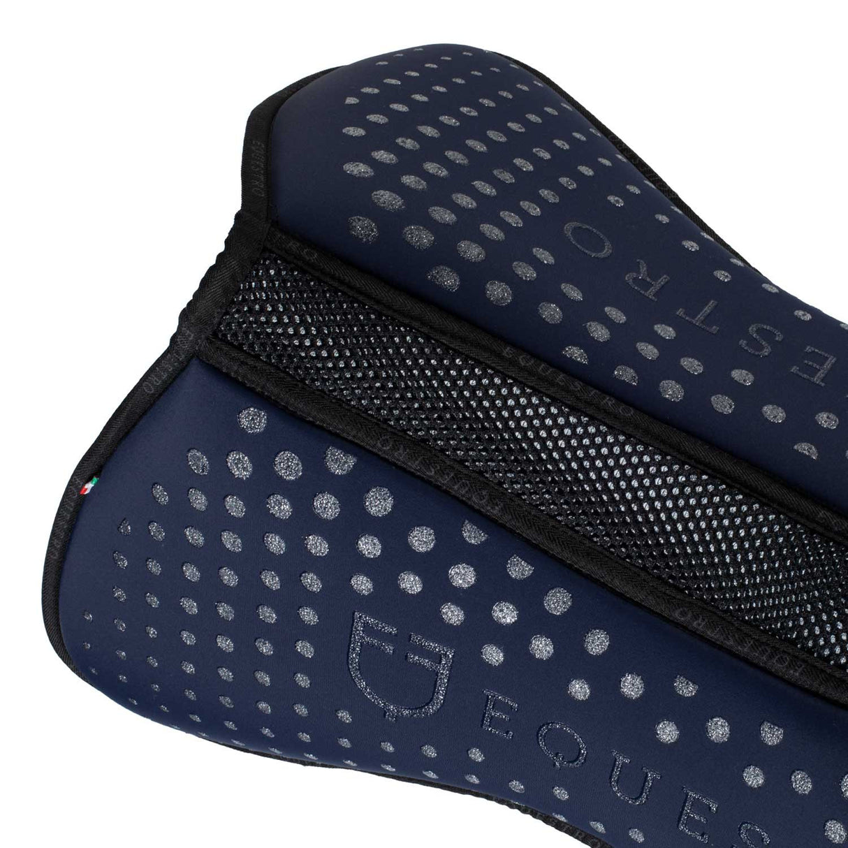 Memory foam pad silicone glitter grip and logo
