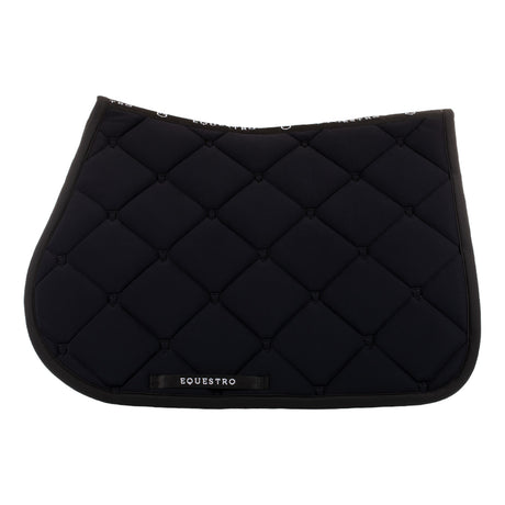 Jumping saddle pad in technical fabric