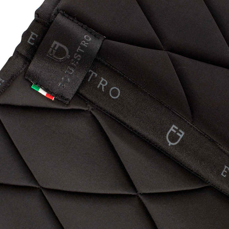 Jumping saddle pad breathable technical fabric