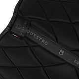 Dressage saddle pad technical fabric with logo