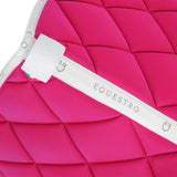 Dressage saddle pad technical fabric with logo